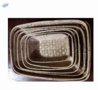 Bamboo Rectangular Tray - Set of 7