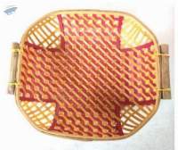Bamboo Carrom Baskets