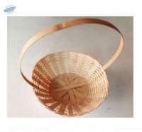 Bamboo Deep Round Basket