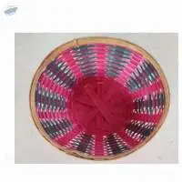 Bamboo Deep Round Basket