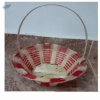 Bamboo Saji Basket Color With Handle