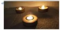 Bark Tea Light Holder