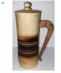 Bamboo Designer Jug with Lid