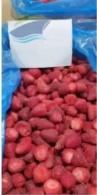 Frozen strawberries