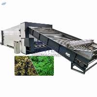 Hemp Leaves Mesh Belt Dryer Machine Equipment
