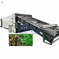 Hemp Leaves Mesh Belt Dryer Machine Equipment
