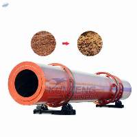1-30t/h Olive Pomace Single Rotary Drum Dryer