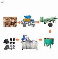 Coconut Shell Charcoal Briquette Production Line