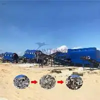 100 Ton/Hour Construction Waste Sorting Machine