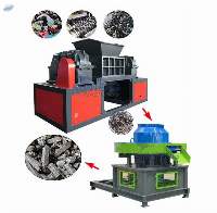 MSW Solid Waste Shredder RDF Briquette Machine