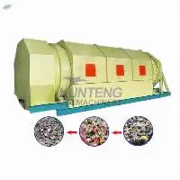 Waste Compost Rotary Trommel Screening Machine