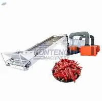 Continuous Working Chili Dryer Food Dry Machine