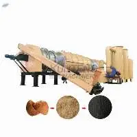 Bamboo Cashew Nuts Shell Carbonization Furnace