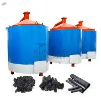 Vertical Wood Drying Carbonizing Kilns
