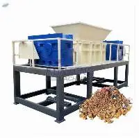 Double Shaft Shredder Waste Crusher Equipment