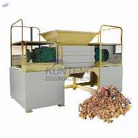 Waste Tire Shredder Garbage Crushing Machine