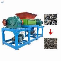 Heavy Dual Axis Post-war Metal Waste Shredder