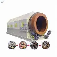 Solid Waste Trommel Screen Separator Machine