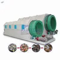 Waste Trommel Screen Solid Waste Recycling Plant