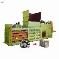 Hydraulic Horizontal Solid Waste Baler Machine