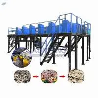 Manual Sorting Table Waste Treatment Machinery