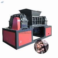 Double Shaft Slaughter Waste Shredder Machine