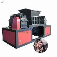 Double Shaft Slaughter Waste Shredder Machine