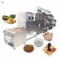 Pet Feed Microwave Tunnel Disinfection Dryers