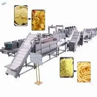 Commercial Potato Snack Deep Frying Equipment