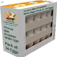 Pack Of 30 Protein Max Premium White Eggs