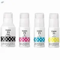 Canon Pixma 71 Set Of 4 Bottle Original Ink