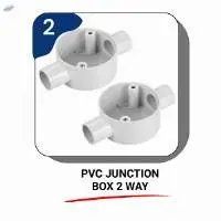 PVC Junction Box 2 Way