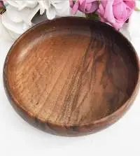 Handcrafted Wooden Serving Bowl