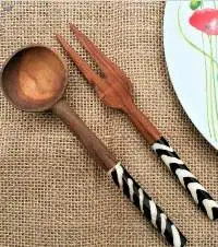 Wooden Spoon & Fork