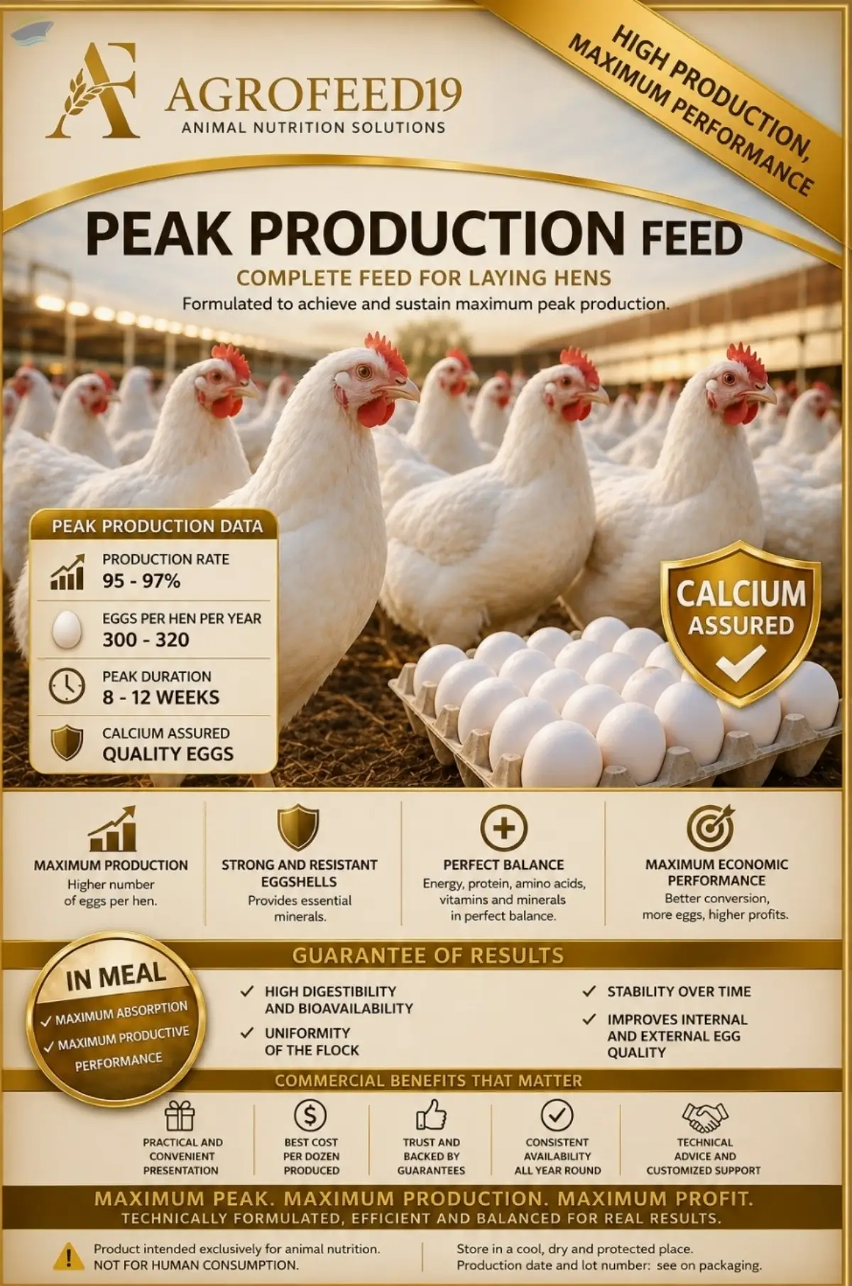 Peak Laying Hen Feed