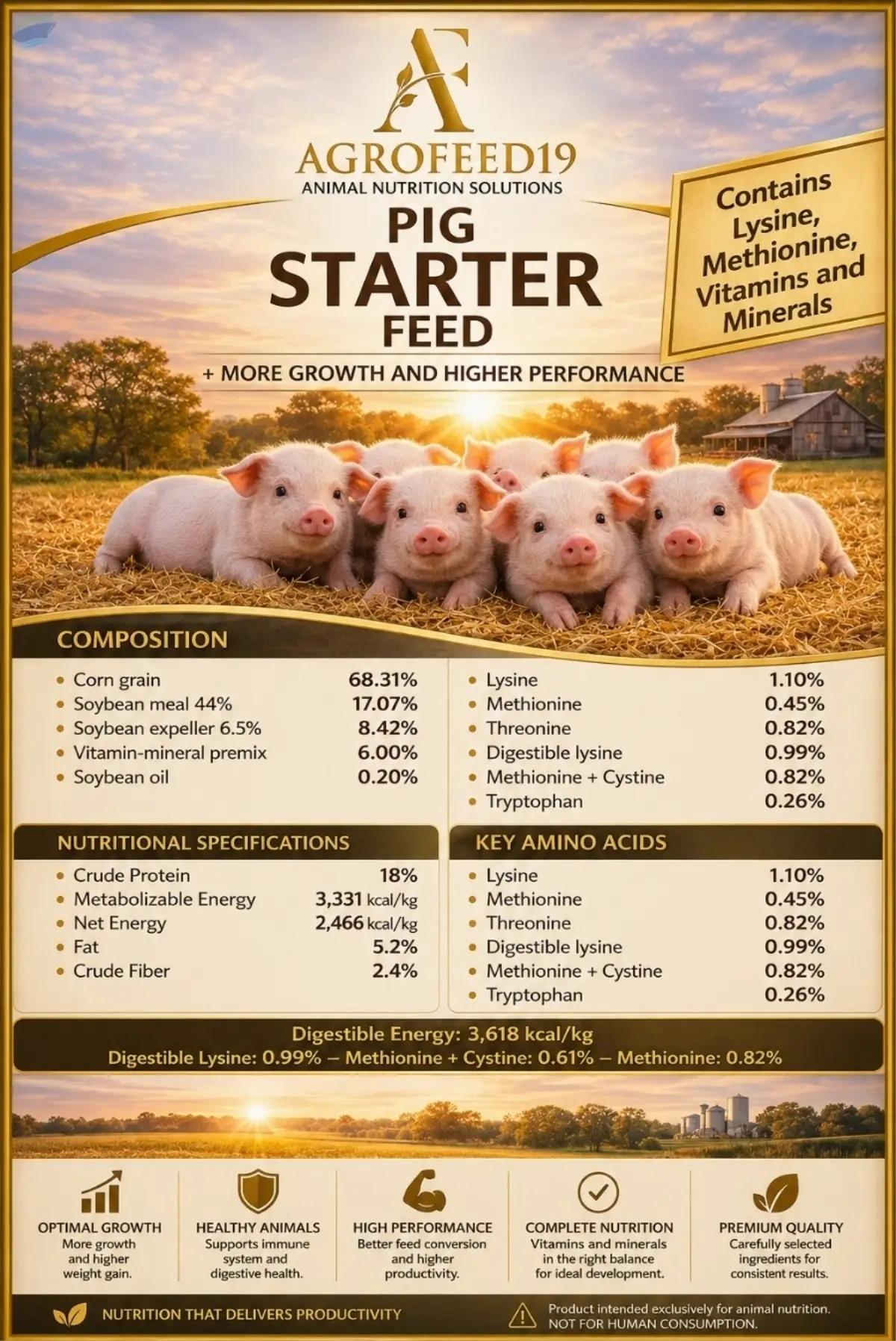 Pig Starter Feed