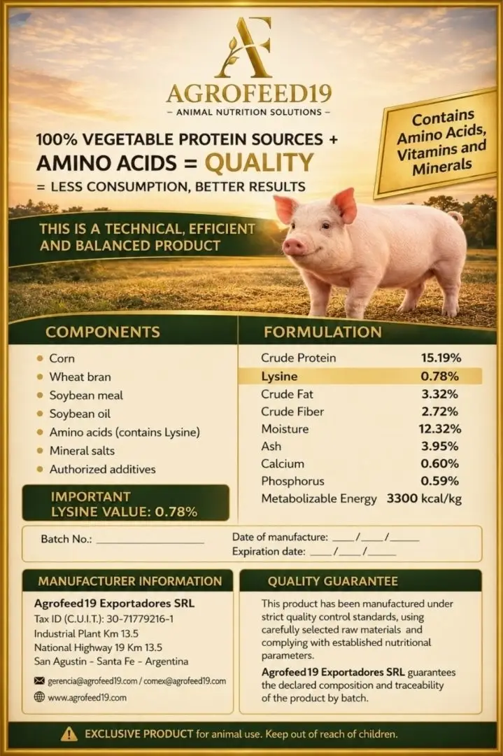 Finisher Pork Feed