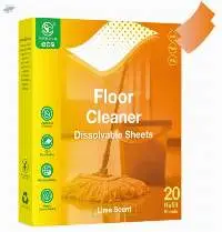 Floor Cleaner Dissolvable Sheets
