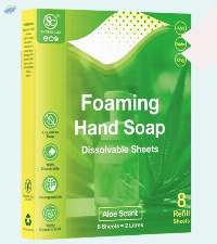 Foaming Hand Soap Dissolvable Sheets
