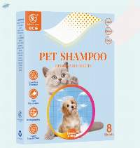 Pet Shampoo Dissolvable Sheets