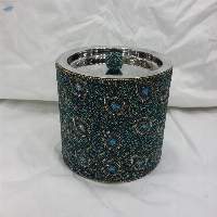 S.S Beaded Ice Bucket 3QT