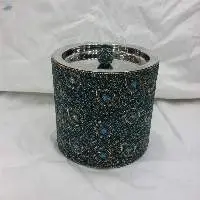 S.S Beaded Ice Bucket 3QT