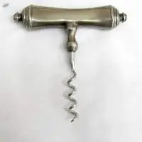 Cork Screw - Silver Antq Finish