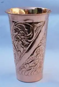 Copper Tumbler Engraved
