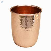 Copper Tumbler Hammered