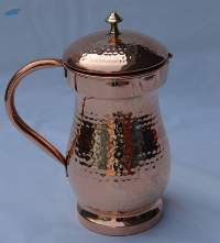 Copper Water Jug - Hammered