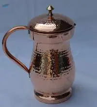 Copper Water Jug - Hammered