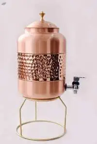 Copper Water Dispenser 5Ltr With Stand