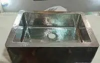 Copper Kitchen Sink - Hammered