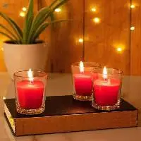 Rose Scented Candles